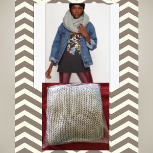 CHUNKY infinity scarf - GREY